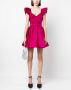 Philipp Plein Mini-jurk met ruches Roze - Thumbnail 2