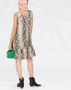 Philipp Plein Mini-jurk met slangenprint Beige - Thumbnail 4