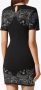 Philipp Plein Mini-jurk met V-hals Zwart - Thumbnail 4