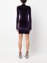 Philipp Plein Mini-jurk Paars - Thumbnail 4