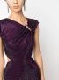 Philipp Plein Mini-jurk verfraaid met kristallen Paars - Thumbnail 5