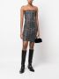 Philipp Plein Mini-jurk verfraaid met pailletten Zwart - Thumbnail 2
