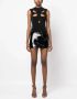 Philipp Plein Mini-rok verfraaid met pailletten Zwart - Thumbnail 1