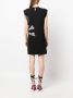 Philipp Plein Mouwloze mini-jurk Zwart - Thumbnail 4