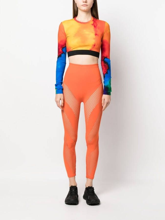 Philipp Plein Naadloze legging Oranje