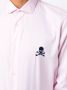 Philipp Plein Overhemd met geborduurd logo Roze - Thumbnail 5