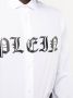 Philipp Plein Overhemd met logoprint Wit - Thumbnail 4
