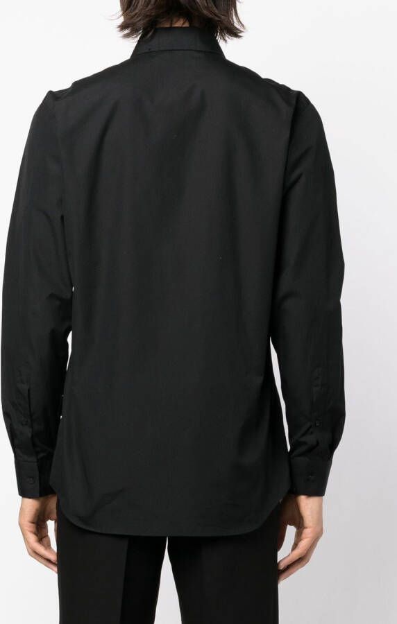 Philipp Plein Overhemd met studs Zwart