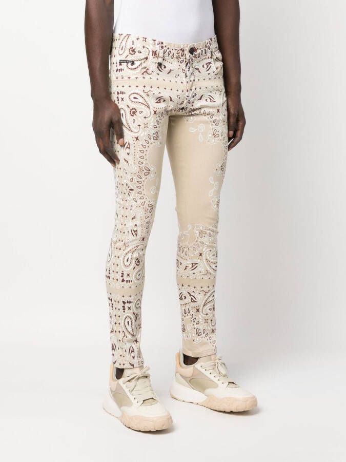 Philipp Plein Skinny jeans Beige