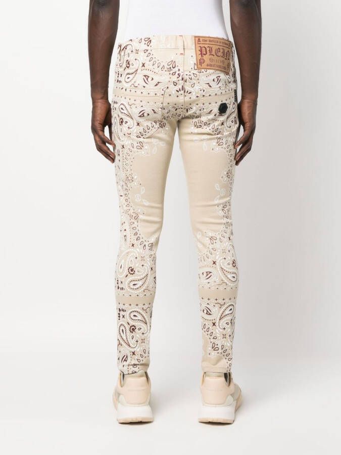 Philipp Plein Skinny jeans Beige