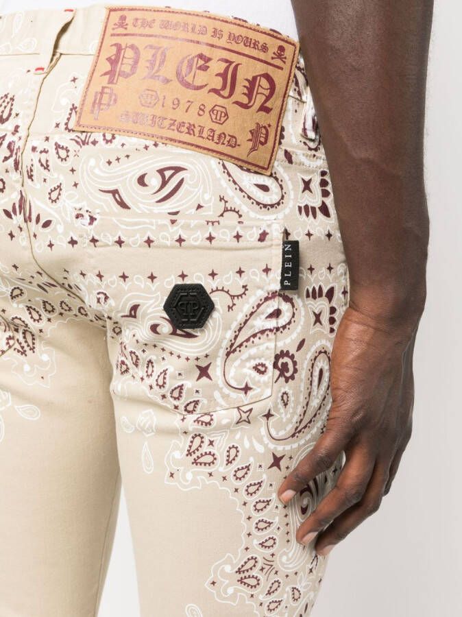 Philipp Plein Skinny jeans Beige