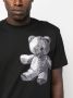 Philipp Plein T-shirt met teddybeerprint Zwart - Thumbnail 5