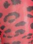 Philipp Plein Panty met luipaardprint Rood - Thumbnail 4