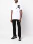 Philipp Plein Poloshirt met doodskoppatch Wit - Thumbnail 2