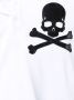 Philipp Plein Poloshirt met doodskoppatch Wit - Thumbnail 5