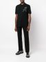 Philipp Plein Poloshirt met doodskoppatch Zwart - Thumbnail 2