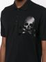 Philipp Plein Poloshirt met doodskoppatch Zwart - Thumbnail 5