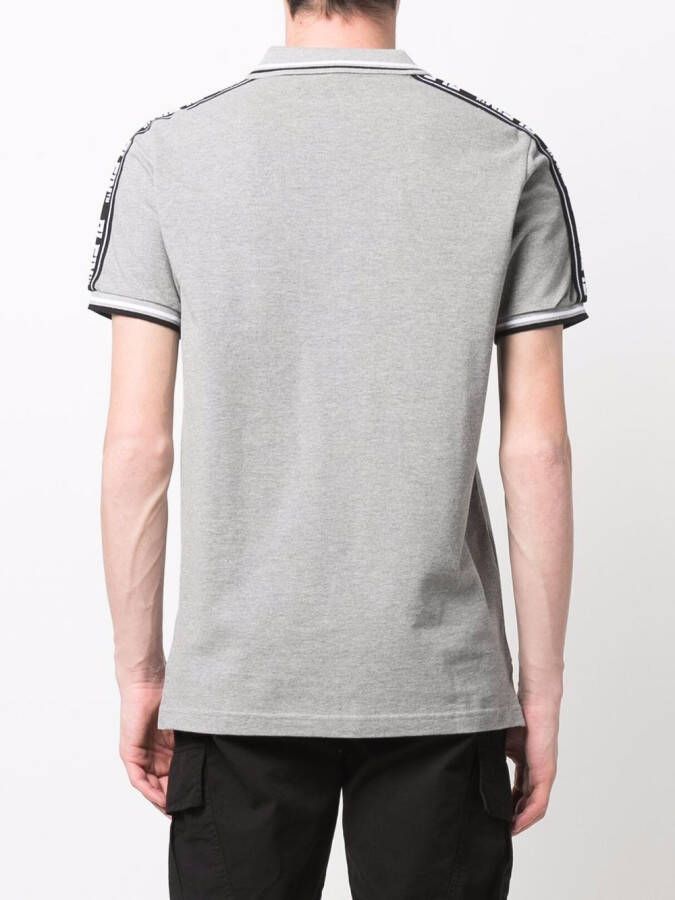 Philipp Plein Poloshirt met geborduurd logo Grijs