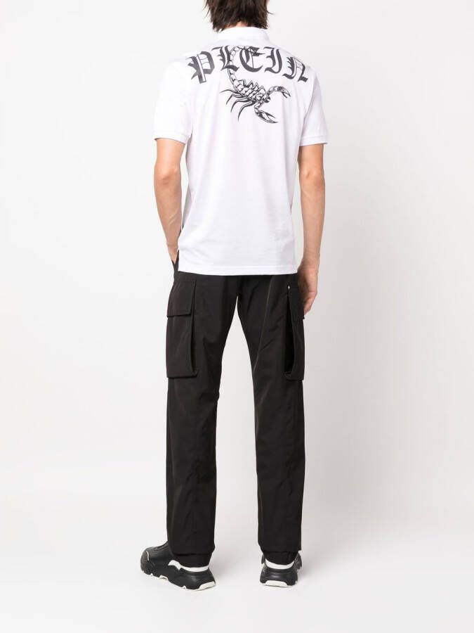 Philipp Plein Poloshirt met korte mouwen Wit