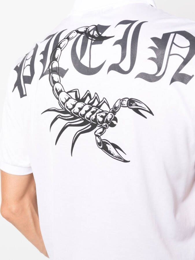 Philipp Plein Poloshirt met korte mouwen Wit