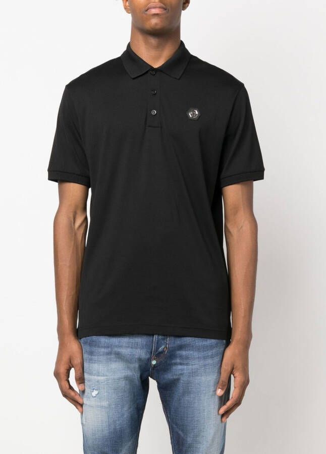 Philipp Plein Poloshirt met korte mouwen Zwart