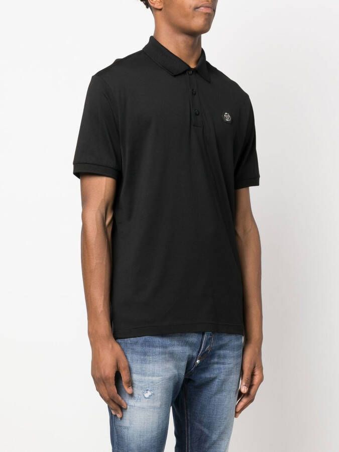 Philipp Plein Poloshirt met korte mouwen Zwart