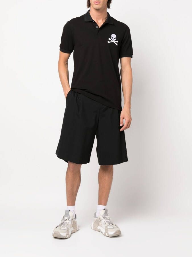 Philipp Plein Poloshirt met korte mouwen Zwart