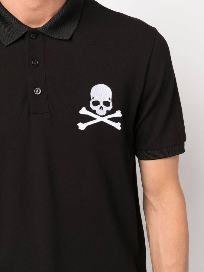 Philipp Plein Poloshirt met korte mouwen Zwart