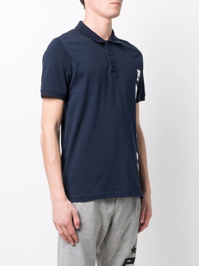 Philipp Plein Poloshirt met logo Blauw