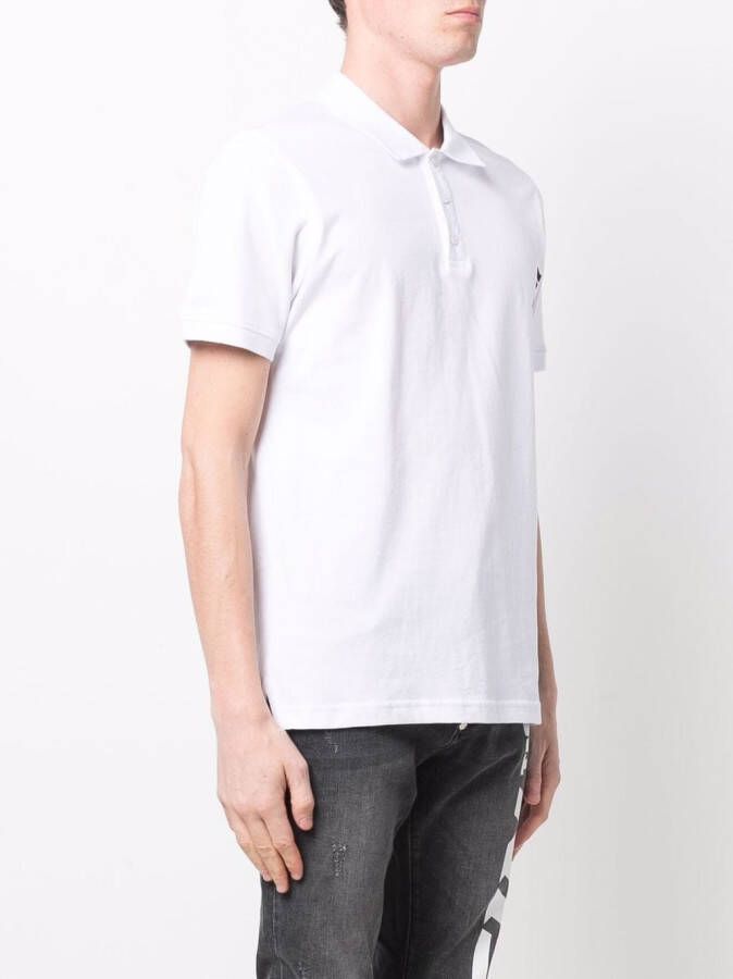 Philipp Plein Poloshirt met logo Wit