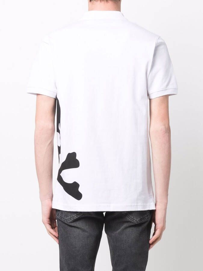 Philipp Plein Poloshirt met logo Wit