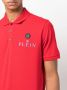 Philipp Plein Poloshirt met logoplakkaat Rood - Thumbnail 5