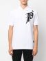 Philipp Plein Poloshirt met logoprint Wit - Thumbnail 3