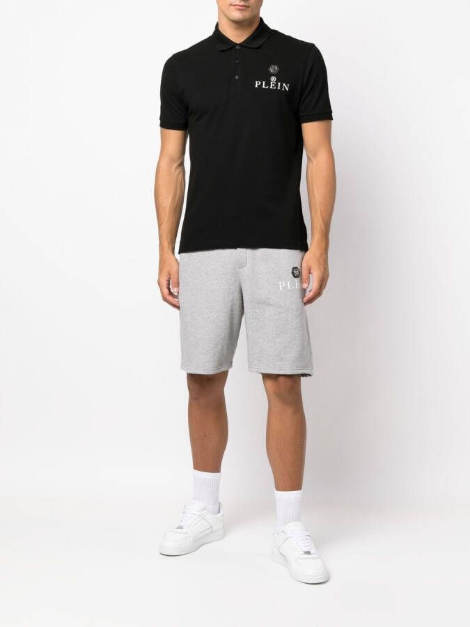 Philipp Plein Poloshirt Zwart