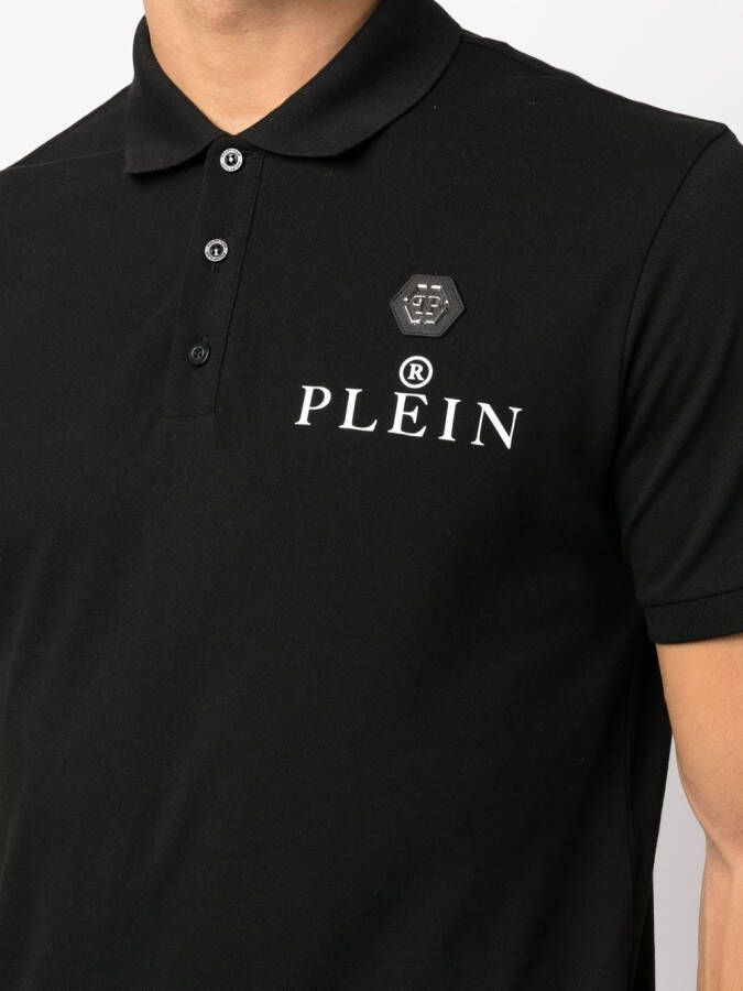 Philipp Plein Poloshirt Zwart