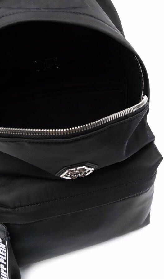 Philipp Plein Rugzak met logo Zwart