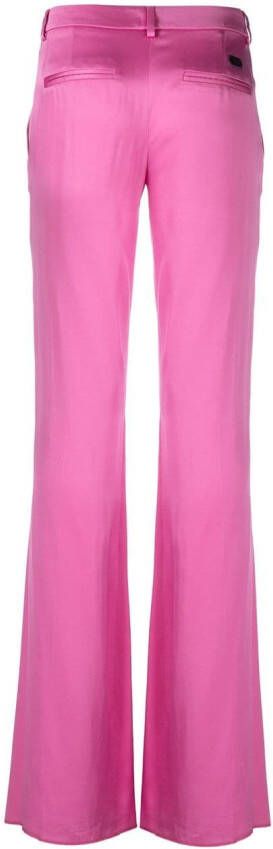 Philipp Plein Satijnen pantalon Roze