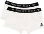 Philipp Plein Set van twee boxershorts Wit - Thumbnail 4