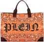 Philipp Plein Shopper met logoprint Oranje - Thumbnail 3