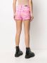 Philipp Plein Shorts met acid wassing Roze - Thumbnail 4