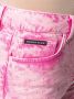 Philipp Plein Shorts met acid wassing Roze - Thumbnail 5