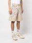 Philipp Plein Shorts met bandanaprint Beige - Thumbnail 3