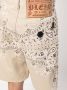 Philipp Plein Shorts met bandanaprint Beige - Thumbnail 5