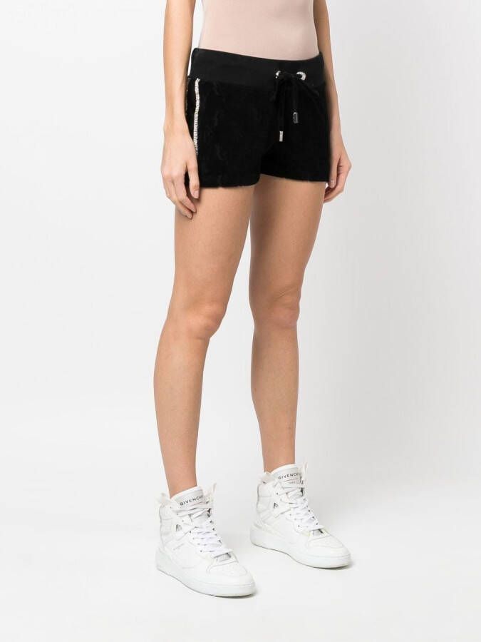 Philipp Plein Shorts met trekkoord Zwart