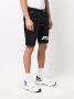 Philipp Plein Shorts op knielengte Zwart - Thumbnail 3