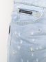Philipp Plein Shorts verfraaid met kristallen Blauw - Thumbnail 5