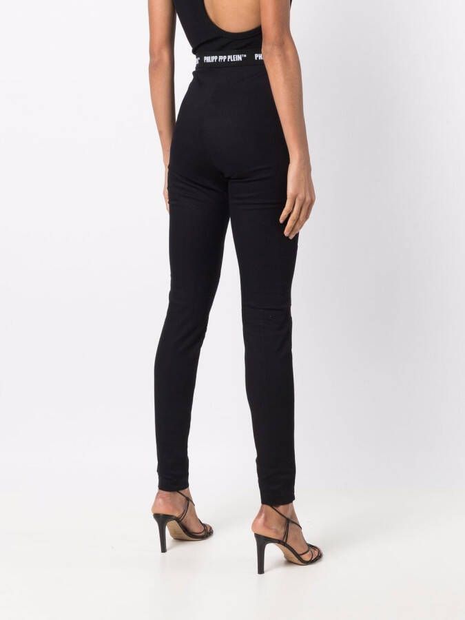 Philipp Plein Skinny broek Zwart