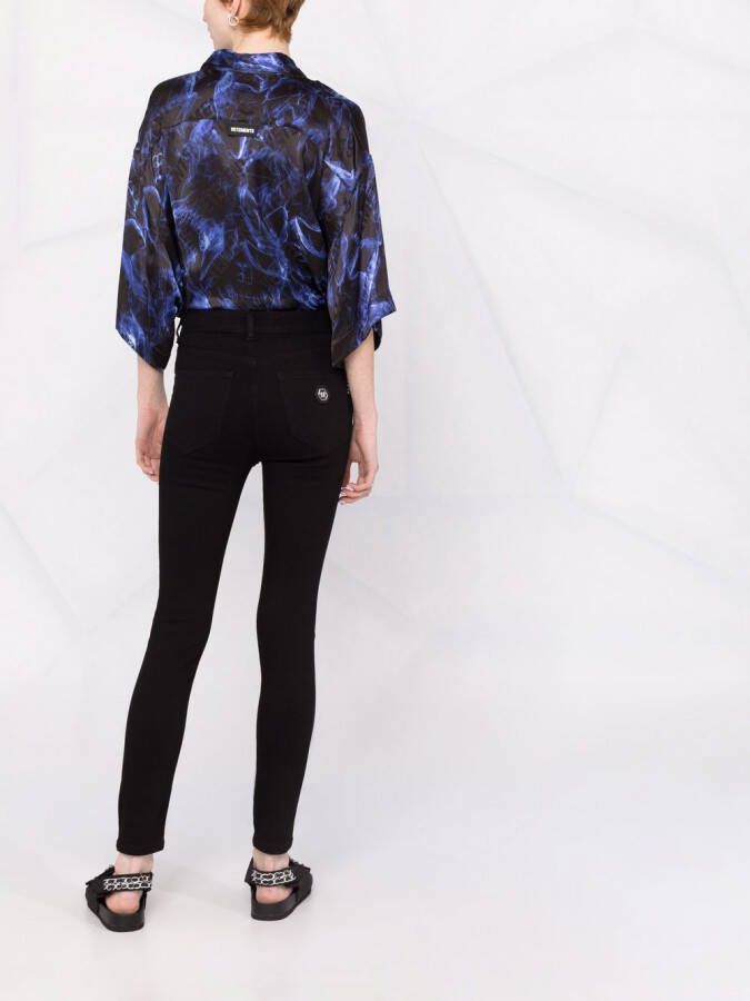Philipp Plein Skinny jeans Zwart