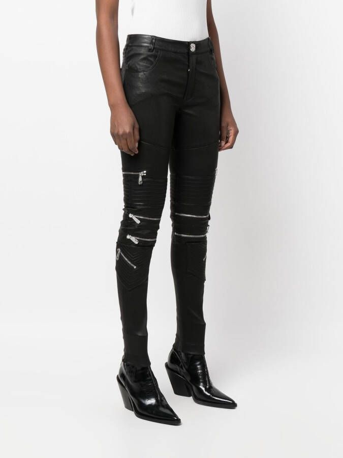 Philipp Plein Skinny broek Zwart