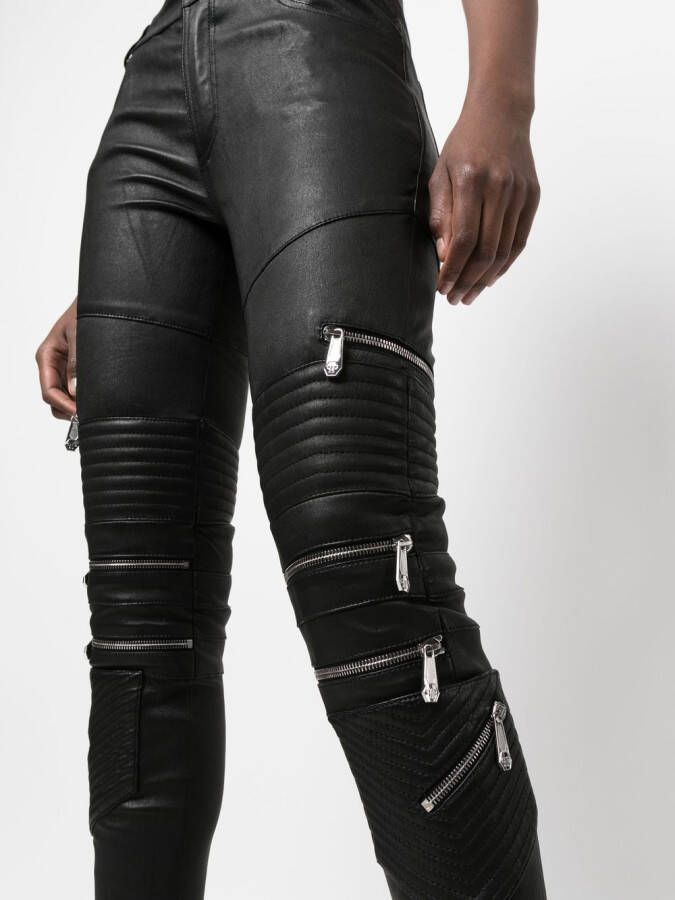 Philipp Plein Skinny broek Zwart